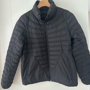 Lululemon Athletica Black Quilted Jacket